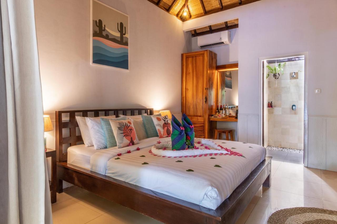 Bale Sampan Boutique Bungalows Quần đảo Gili Ngoại thất bức ảnh