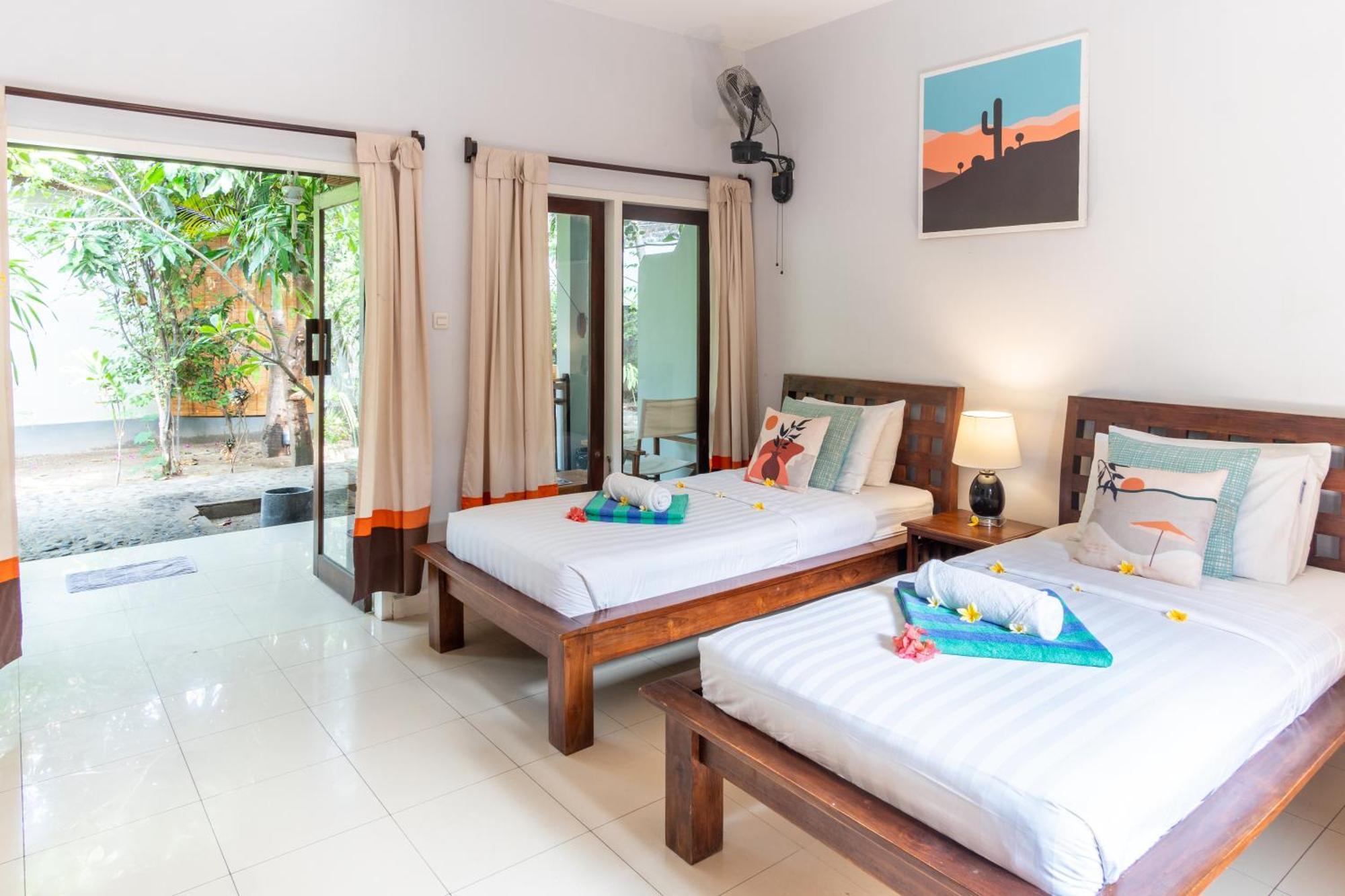 Bale Sampan Boutique Bungalows Quần đảo Gili Ngoại thất bức ảnh